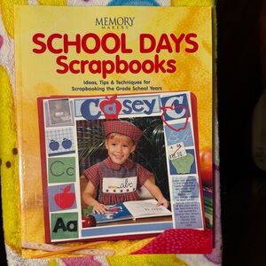 School Days Scrapbooks Templates & Ideas VTG 2000s/90s